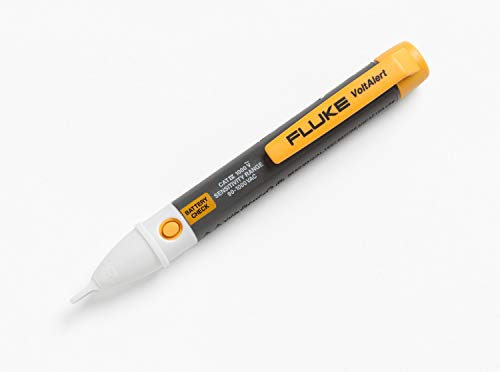 FLUKE FLK2AC/90-1000V Detector de tensión 90-1000 Vac sin Contacto, Negro, Blanco, Amarillo
