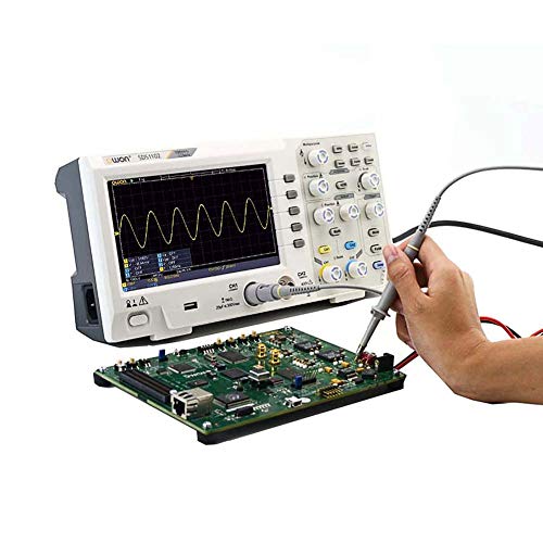 Osciloscopio digital 100 MHZ 1GS / s de alta precisi¨®n con 2 canales de ancho (enchufe europeo)