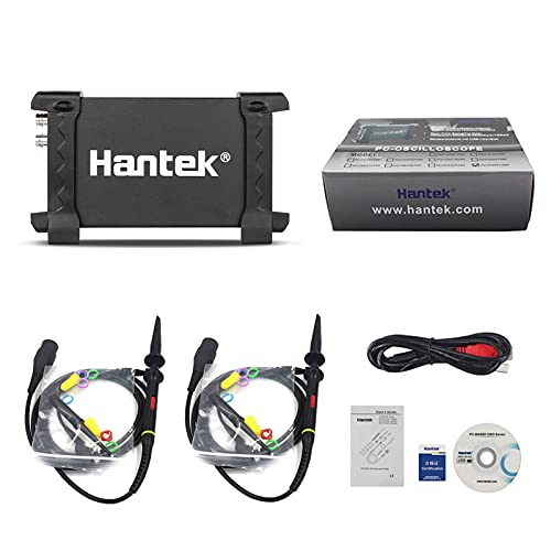 Hantek 2C72 Osciloscopio Portatil Mini con Multimetro