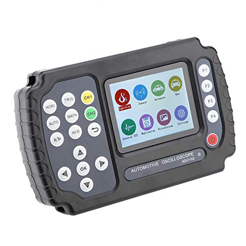 Osciloscopio digital retroiluminación ajustable Osciloscopio automotriz de doble canal analógico para automoción con interfaz USB(European regulations)