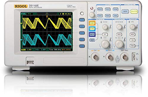Rigol - Osciloscopio de 2 canales (almacenamiento digital, ancho de banda de 100 MHz)