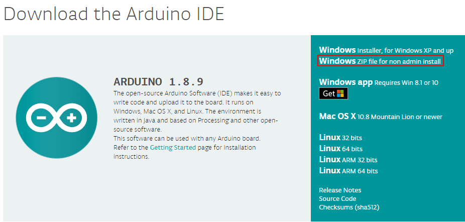 Instalación del IDE de Arduino Parte 1